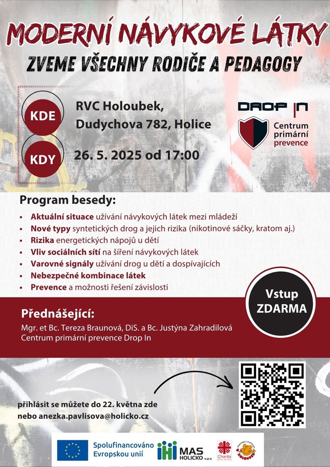 Model.Name: 2025 05 06 Holice Moderní Navykové Látky Plakát