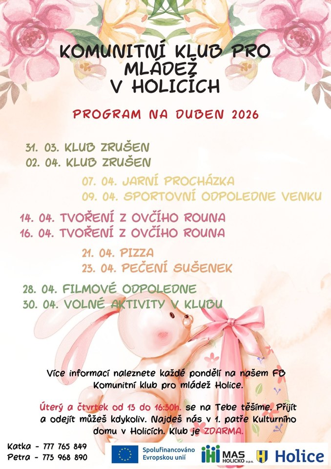 Model.Name: 2026 04 IC Komunitní Klub Pro Mládež V Holicích