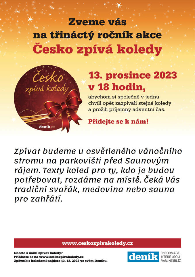 Model.Name: 20231213 Holice Saunovy Raj Cesko Zpiva Koledy