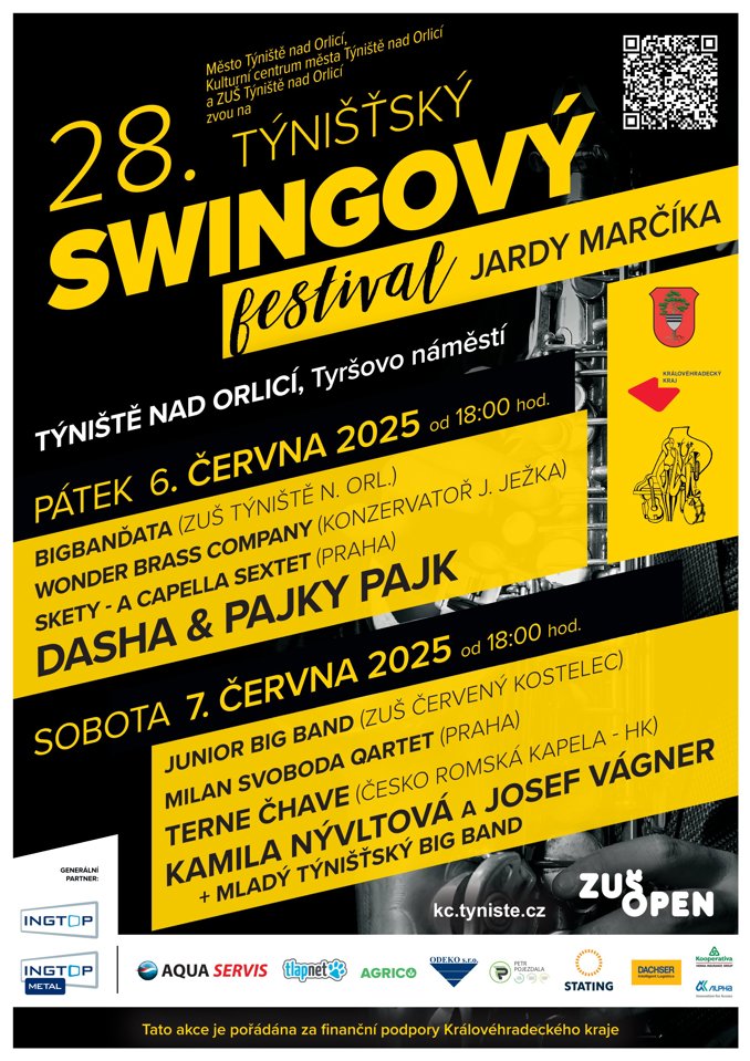 Model.Name: 2025 06 06 Týníště Nad Orlicí Swingový Festival Plakát