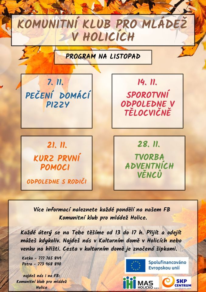 Model.Name: 20231107 Holice Komunitní Klub Pro Mládež Pečení Domácí Pizzy