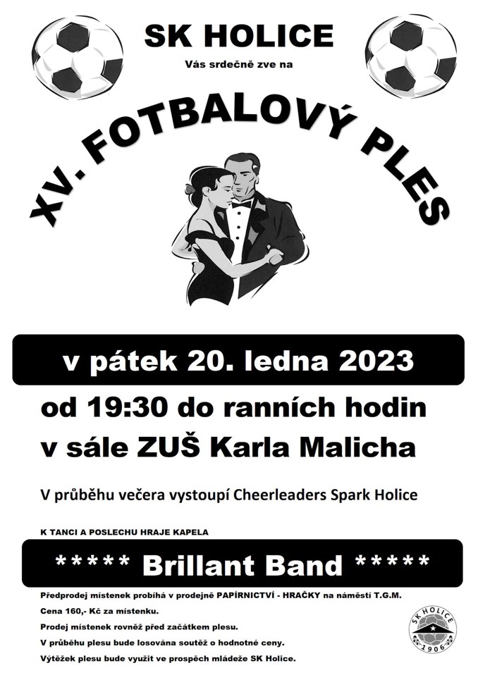 Model.Name: 11B Plakát Fotbalový Ples 20.1.