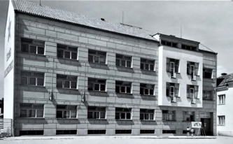 Budova Městského národního výboru po dostavbě